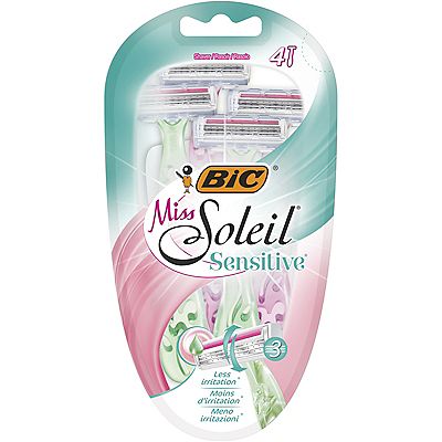 BIC Miss Soleil Sensitive Disposable Women's Razor 4 Pack