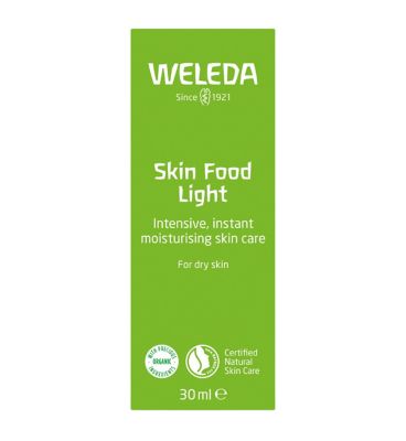 Weleda Skin Food Light, Intensive Instant Moisturising Skin Care for Face or Body, Dry Skin, 30ml (6)