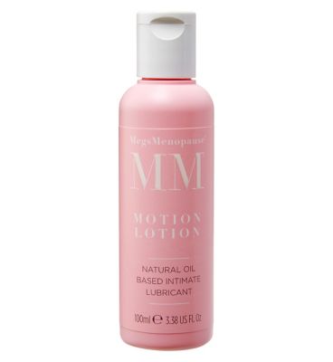 MegsMenopause Motion Lotion Natural Oil Based Intimate Lubricant - 100ml