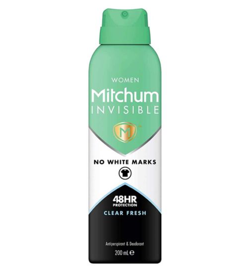 Mitchum Invisible Women Clear Fresh Anti-perspirant 200ml