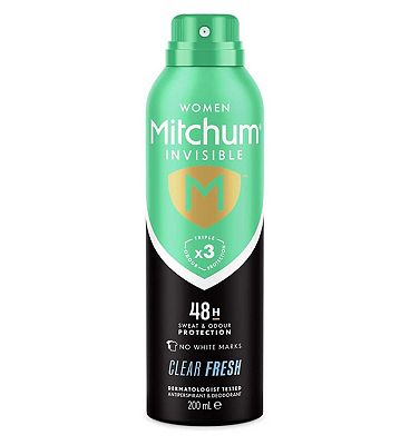 Mitchum Invisible Women Clear Fresh Anti-perspirant 200ml