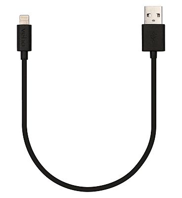 Veho Pebble Certified MFi Lightning To USB Cable - 20CM