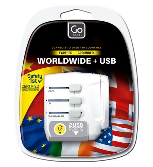 Go Travel UK - Worldwide + USB
