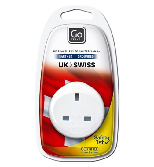 Go Travel UK - Swiss Adaptor