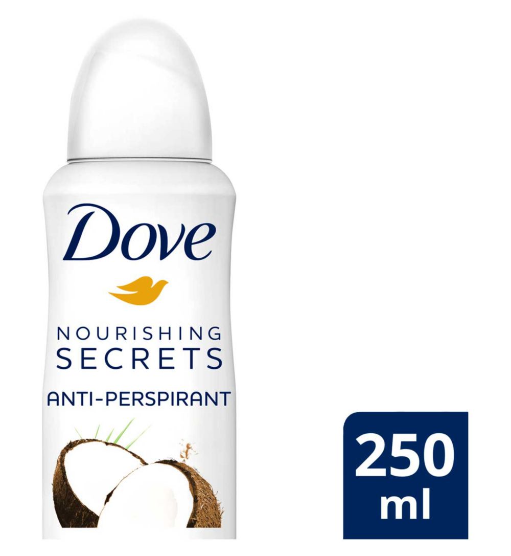 بخاخ مزيل عرق دوف النسائي نوريشينغ سيكرتس جوز الهند - 250 مل — SHD-0111-NOURISHING-SECRETS-COCONUT