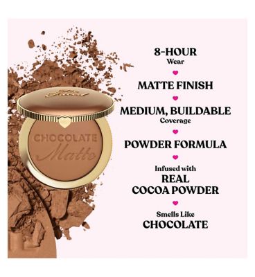 Too Faced Soleil Matte Bronzer - Chocolate 8g (10)