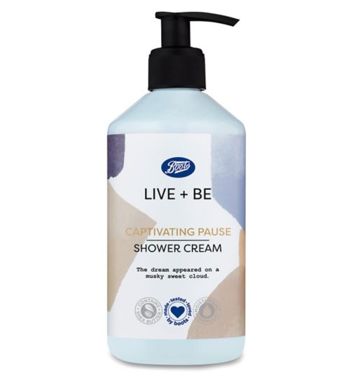 Boots Live + Be Captivating Pause Shower Cream