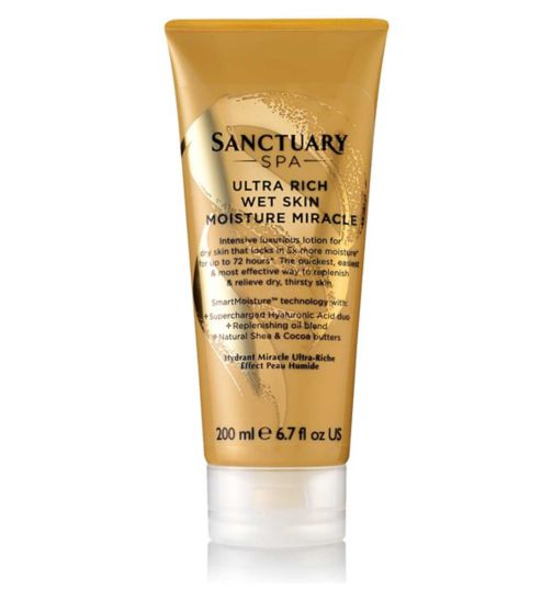 Sanctuary Spa Ultra Rich Wet Skin Moisture Miracle 200ml