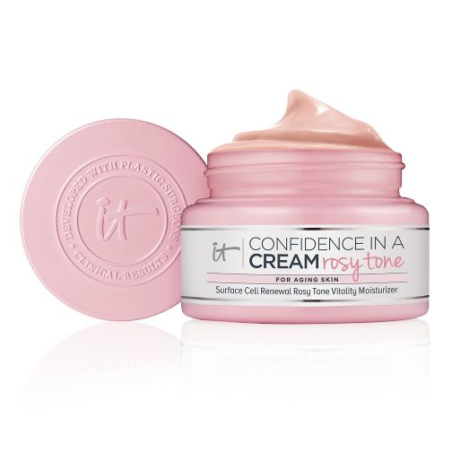 IT Cosmetics Confidence in a Rosy Tone Face Moisturiser with Squalene Peony Extract 60ml