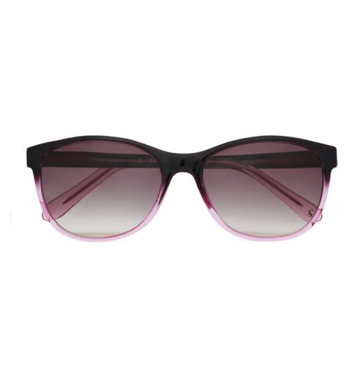 Joules Sunglasses Women Preppy Black/Pink frame