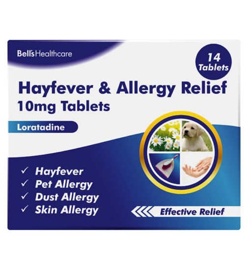 Bells Hayfever & Allergy Relief 10mg Tablets - 14 Tablets