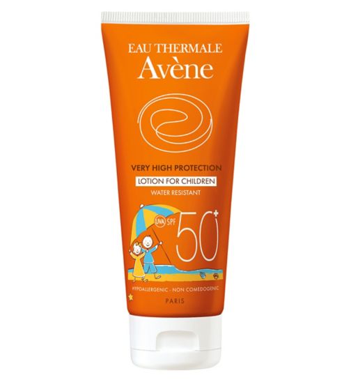 Avène Very High Protection Lotion for Children SPF50+ Sun Cream for Sensitive Skin 100ml
