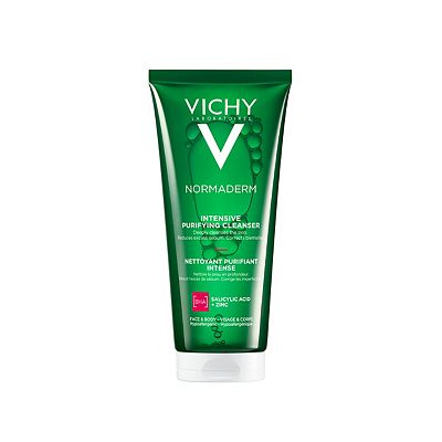 VichyNormadermIntensive PurifyingFoaming Cleanser Gel, Blemish Prone Skin for Face andBody 200ml