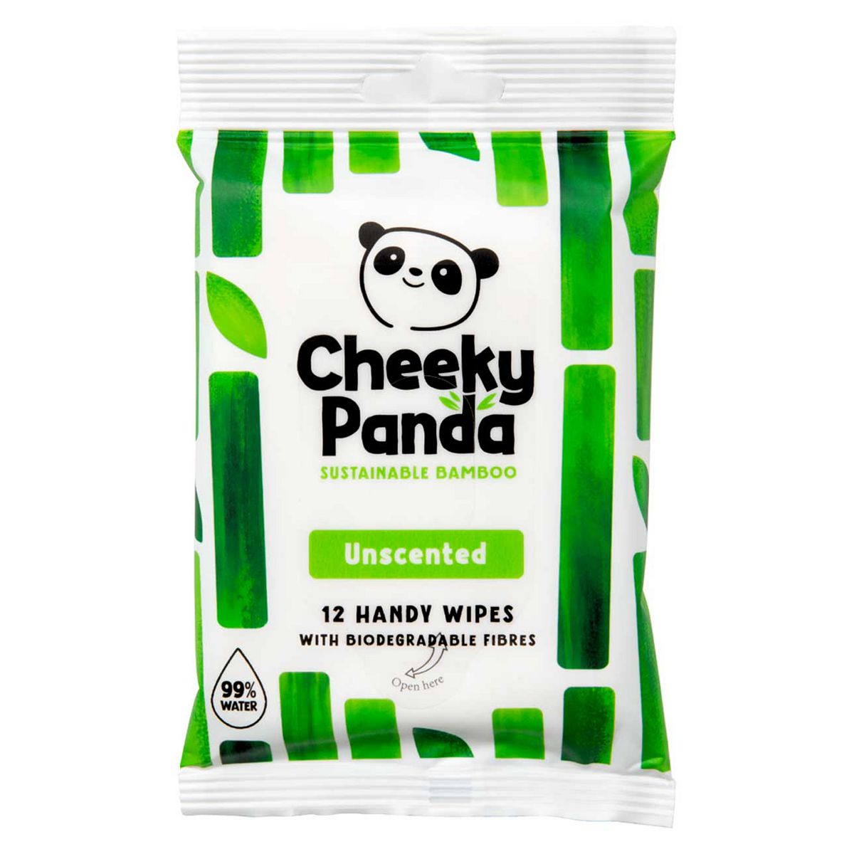 The Cheeky Panda Handy Wipes 12S