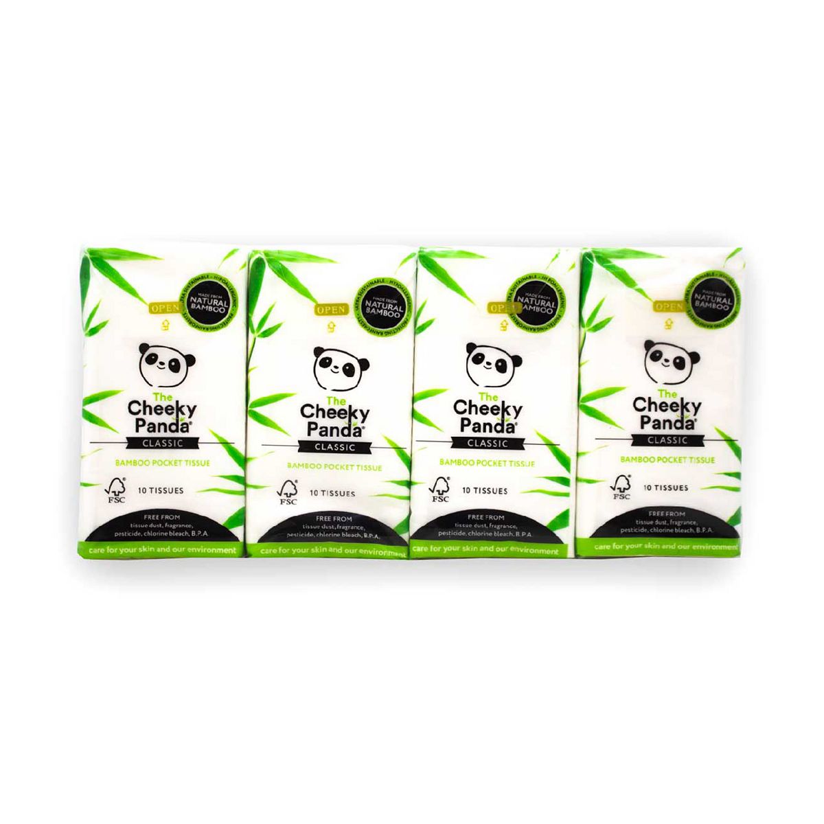 The Cheeky Panda Classic Pocket Tissue 8X10