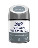 Boots Vegan Vitamin D3 25μg 90 tablets (3 month supply)