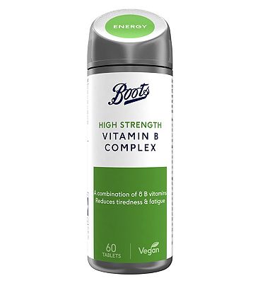 Boots High Strength Vitamin B Complex 60 Tablets (2 month supply)