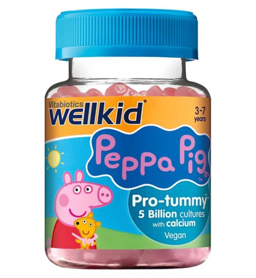 Vitabiotics Wellkid Peppa Pig Pro-Tummy - 30 jellies