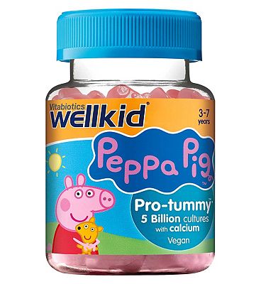 vitabiotics wellkid peppa pig pro-tummy - 30 jellies