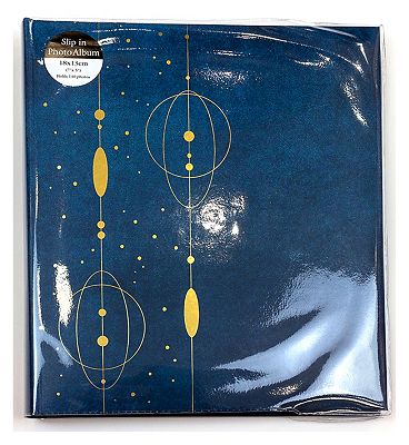 Memo Space Orbs Teal Photo Album 7x5 - 140 Photos