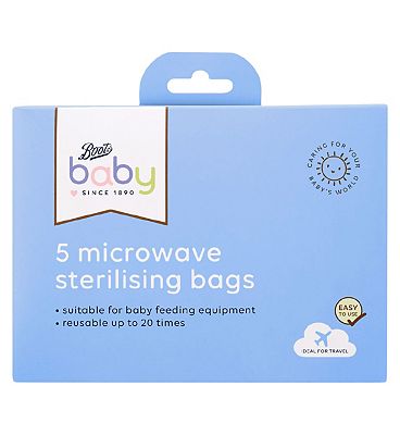 Microwave steriliser sales bags boots