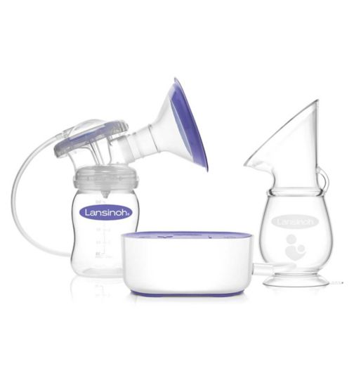 Lansinoh Compact Single Electric Breast Pump & Collector set