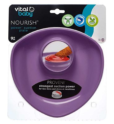Vital Baby Nourish Power Suction Plate - Fizz