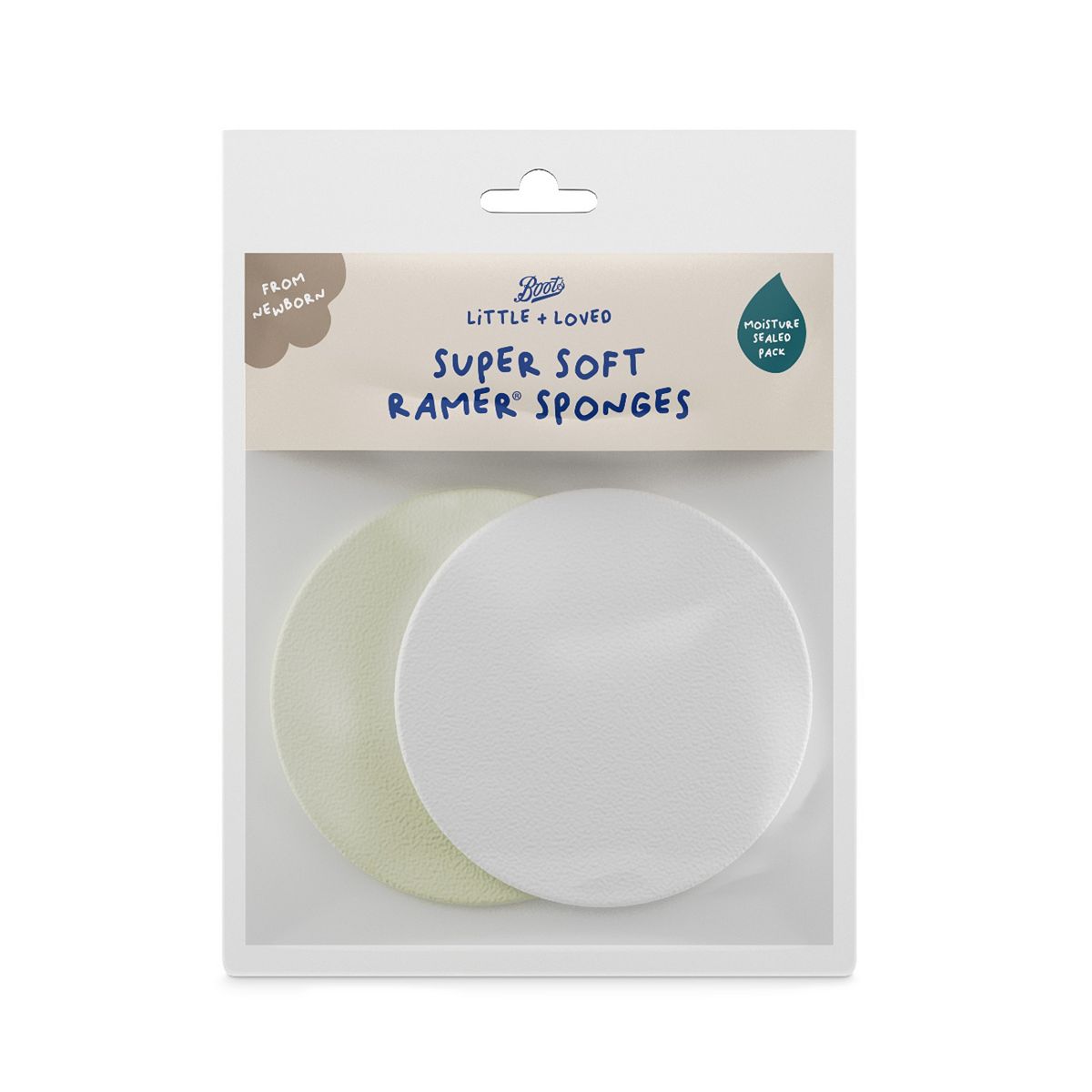  Little + Loved Baby 2 Ultra Soft Ramer Sponges