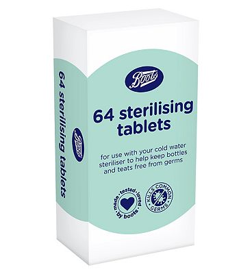 Baby bottle 2024 sterilising tablets