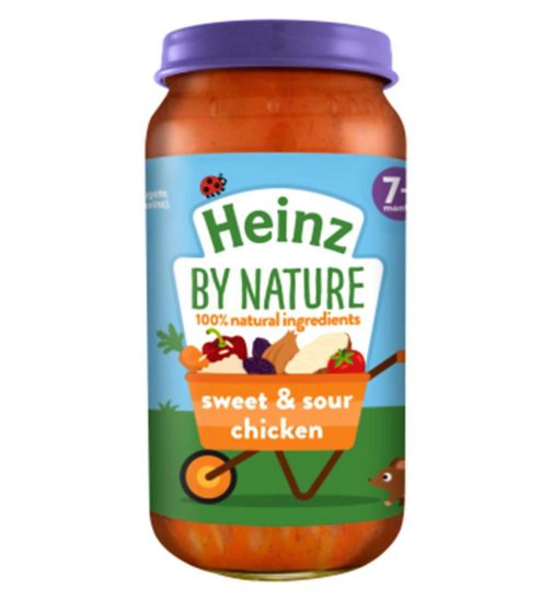 Heinz By Nature Sweet & Sour Chicken Jar, 7+ Months