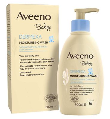 aveeno baby dermexa moisturizing wash