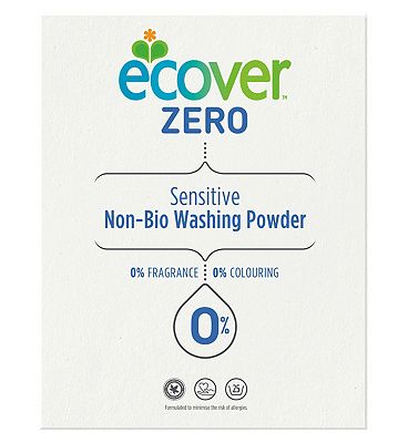 Ecover Zero Sensitive Non Bio Washing Powder 1.875kg Boots