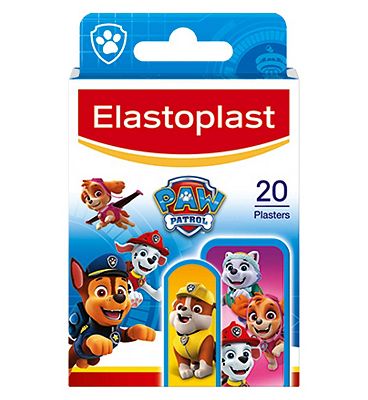 Elastoplast Kids Paw Patrol Plasters, Assorted 20 Pack