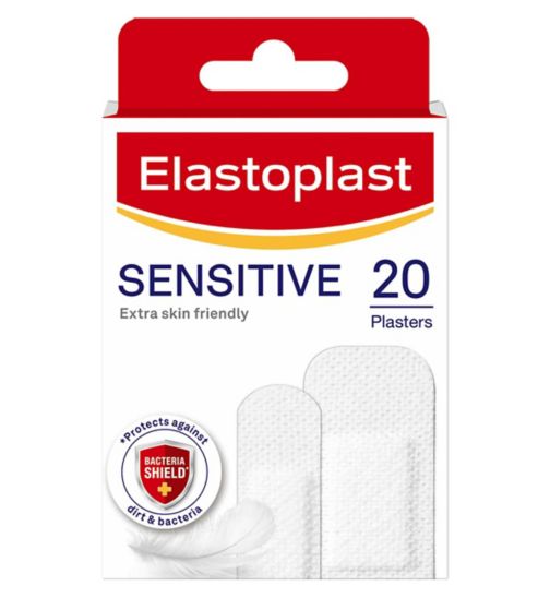 Elastoplast Hypoallergenic Plasters for Sensitive Skin, 20 Plasters