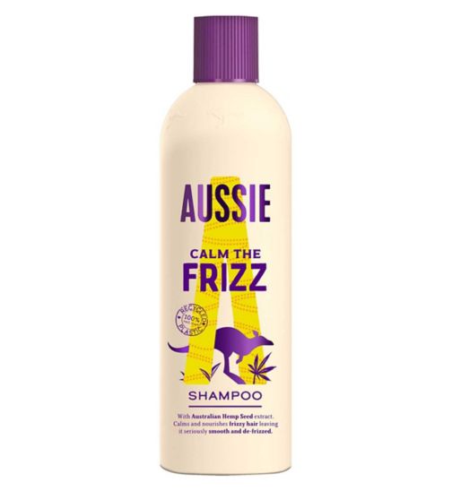 Aussie Calm The Frizz Hemp Shampoo 300ml