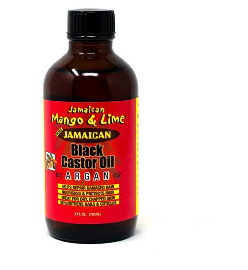 Jamaican Mango & Lime Argan Black Castor Oil 118ml