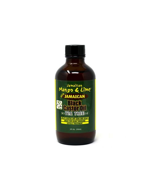 Jamaican Mango & Lime Tea Tree Black Castor Oil 118ml