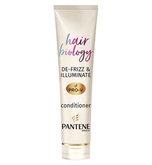 Pantene Hair Biology Conditioner De-frizz & Illuminate 160ml