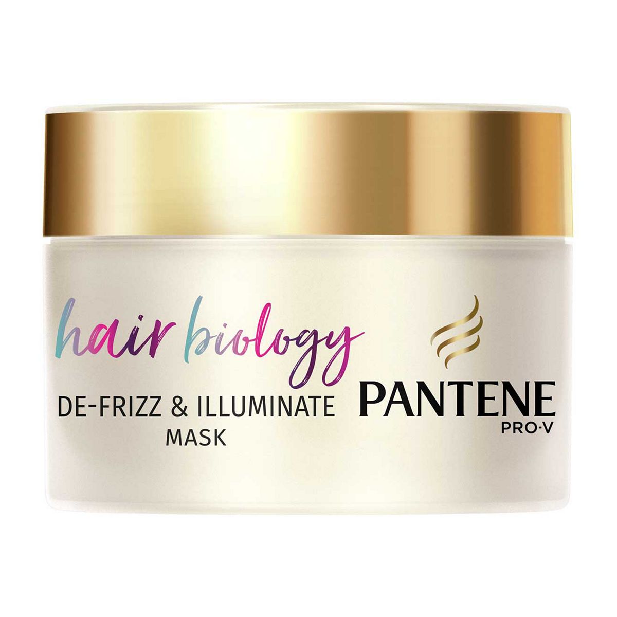 Pantene Hair Biology Mask De-Frizz & Illuminate 160ml