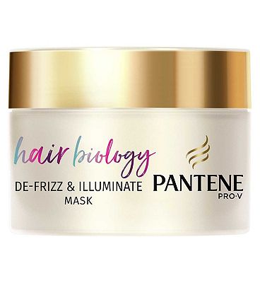 Pantene Hair Biology Hair Mask De-frizz & Illuminate 160ml