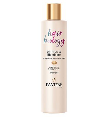 Pantene Hair Biology Shampoo De-frizz & Illuminate 250ml
