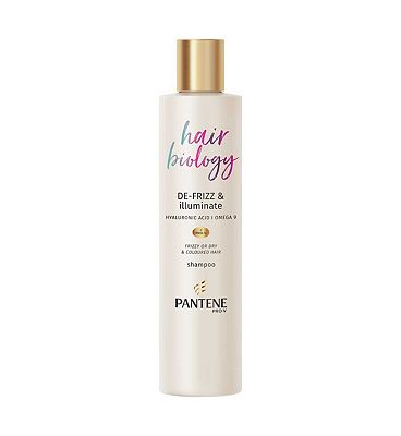 Pantene Hair Biology Shampoo De-frizz & Illuminate 250ml