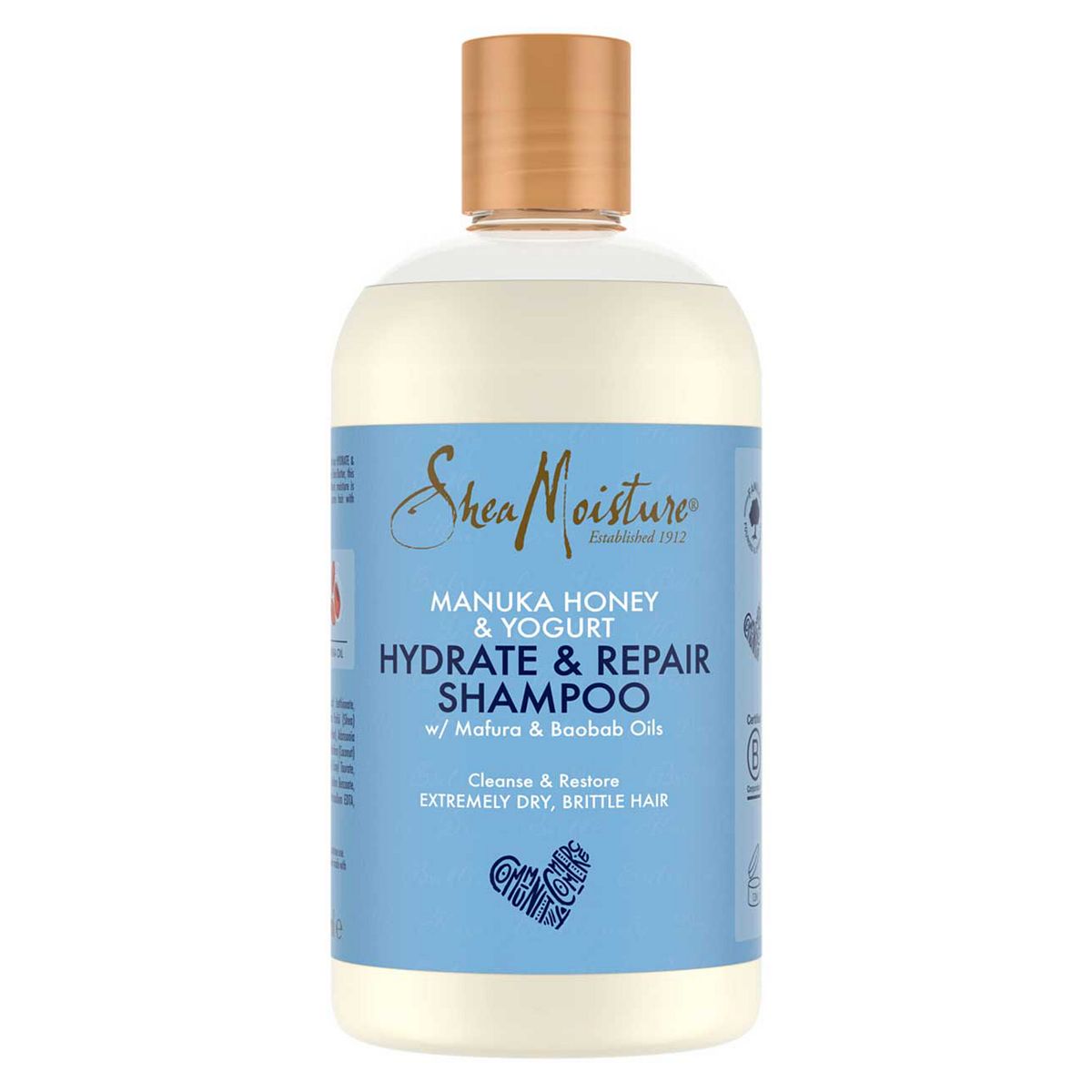 Shea Moisture Sheamoisture Hydrate & Repair Shampoo Manuka Honey Yoghurt 384ml