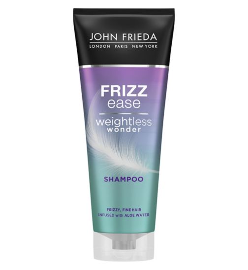 John Frieda Frizz Ease Weightless Wonder Shampoo 250ml for Frizz and Fine Hair