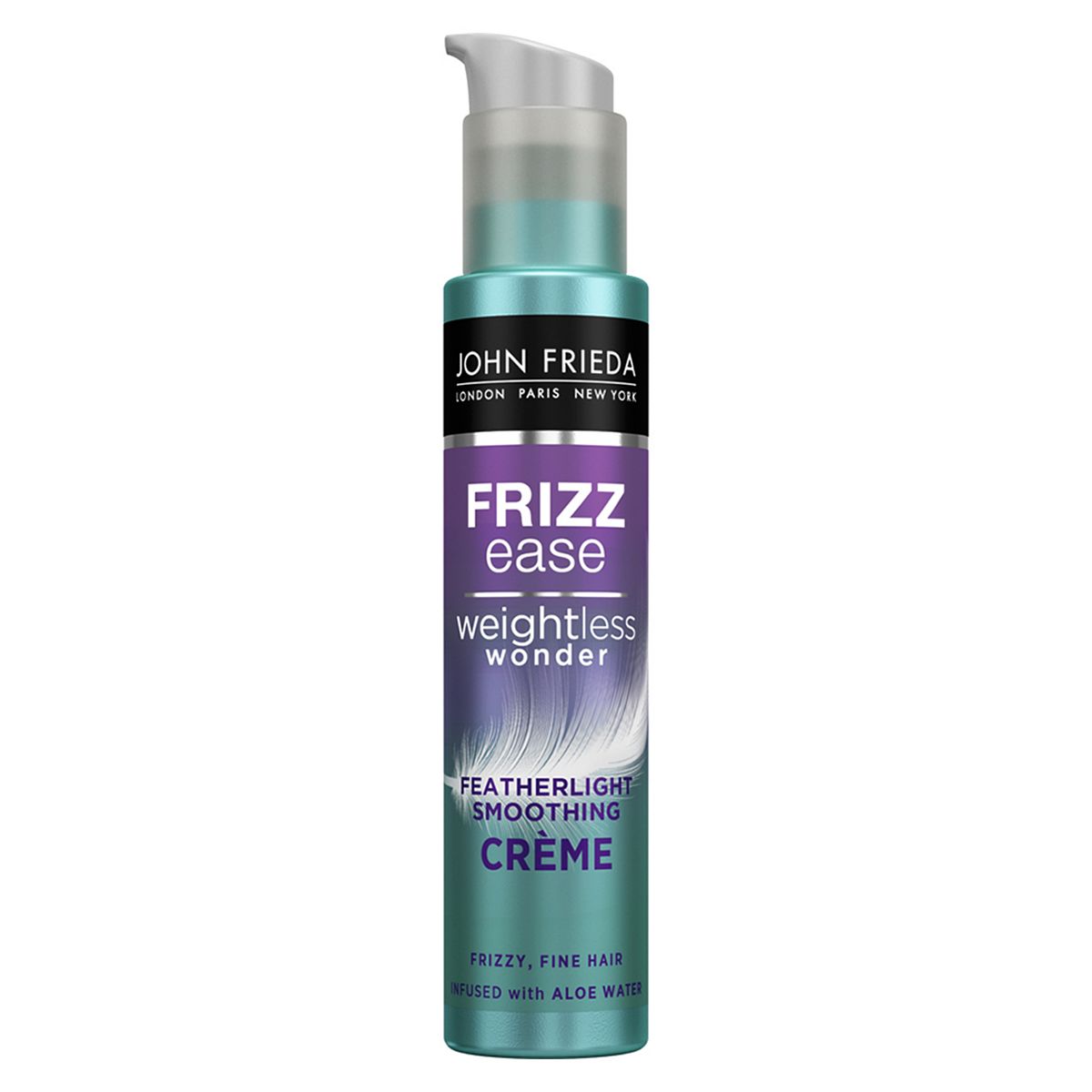 John Frieda Frizz Ease Weightless Wonder Featherlight Smoothing Crème 100Ml For Frizzy & Fine Hair
