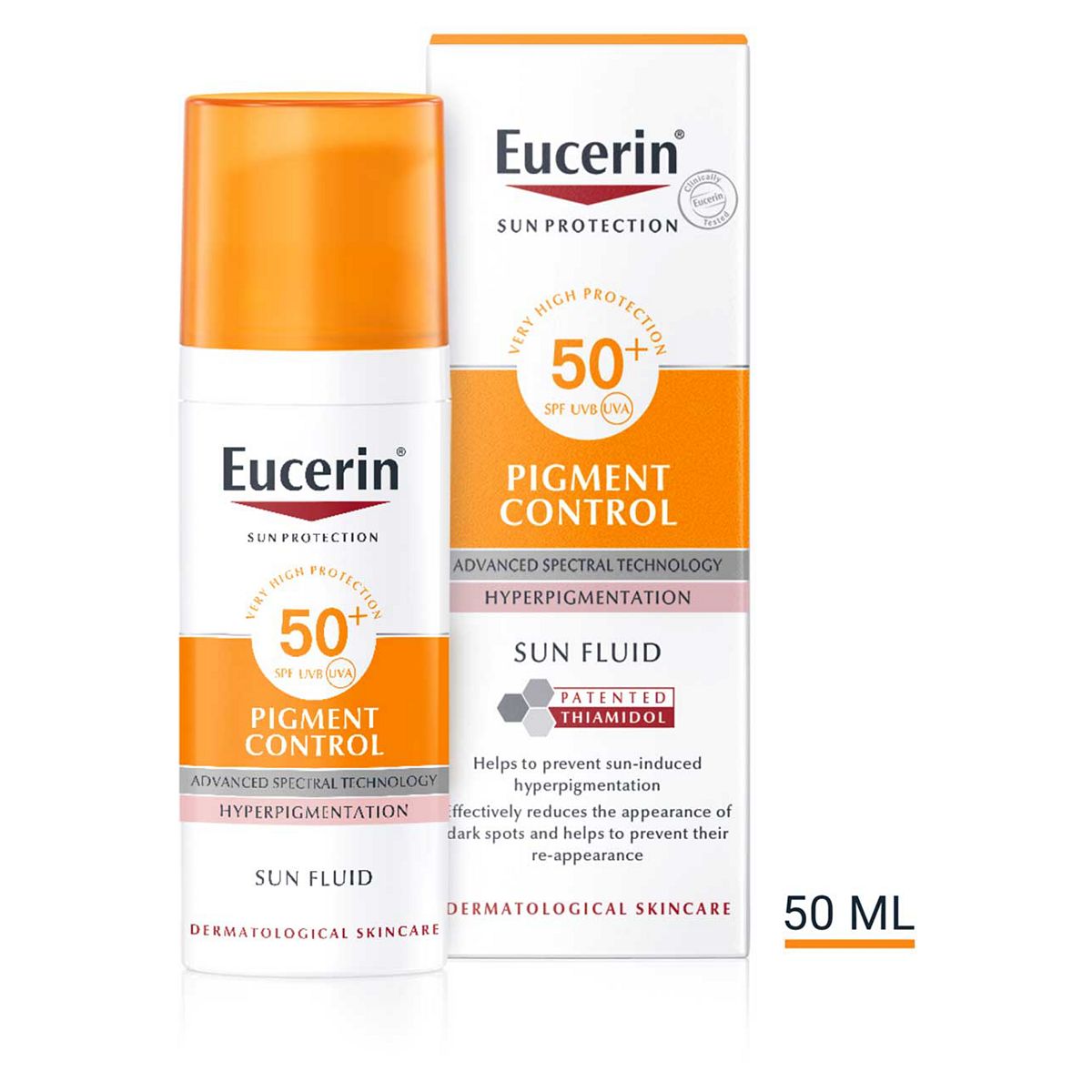 Eucerin Sun Pigment Control Anti Dark-Spot Facial Fluid Spf50+ 50ml