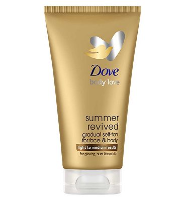 Dove DermaSpa Summer Revived Self-Tan Face Cream Fair to Medium 75ml