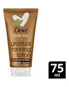 Dove Summer Revived Medium to Dark Gradual Tanning Lotion For Face & Body 75ml