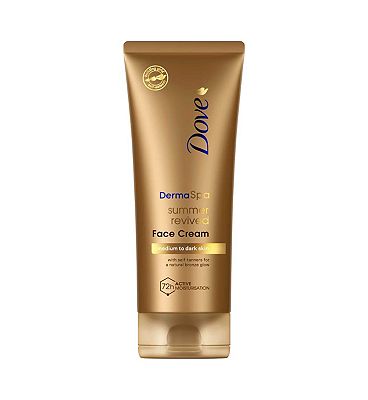 Dove DermaSpa Face Cream Summer Revived Medium to Dark Self-tan 75ml