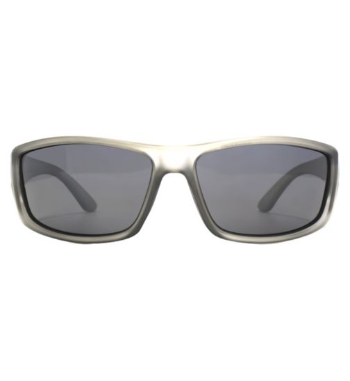 Freedom Polarised Sunglasses - Matte Clear Crystal Frame